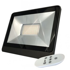 21Watt Simx LED Flood  w/Remote Control - Available in Black & White